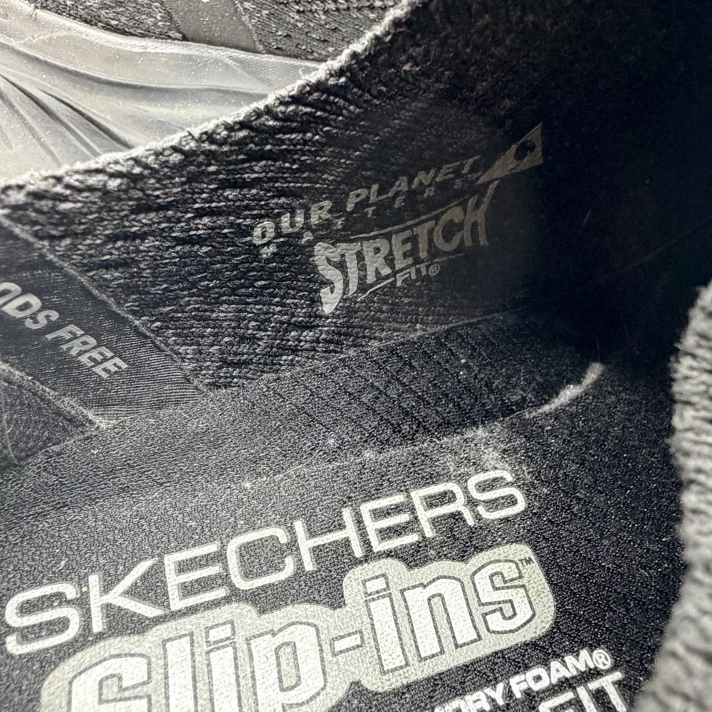 Skechers Shoes‎ Men's Sz 10 Black Slip-Ins Edgeride-Commissioner Sneaker 232839